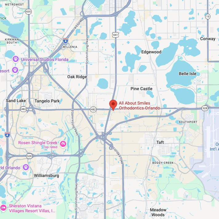 Directions to All About Smiles Orthodontics